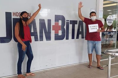 notícia: Hospital Jean Bitar contabiliza 84 altas de pacientes de Covid-19 em pouco mais de um mês de atendimento