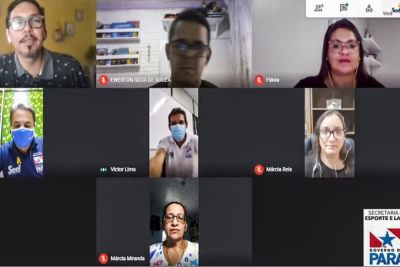 notícia: 1° webinário realizado pela Seel reuniu temas relacionados ao esporte paraense