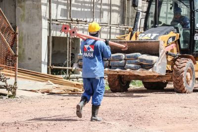 notícia: Saneamento: obra de esgotamento sanitário avança em Belém