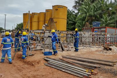 notícia: Construção da ponte sobre o rio Meruú avança para entrega em dezembro deste ano