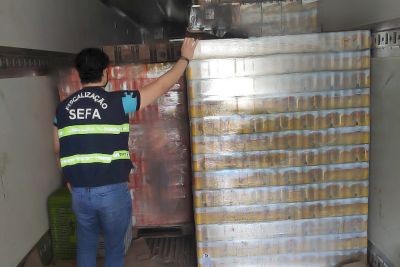 notícia: Sefa apreende máquina agrícola e bebidas no sudeste do Estado