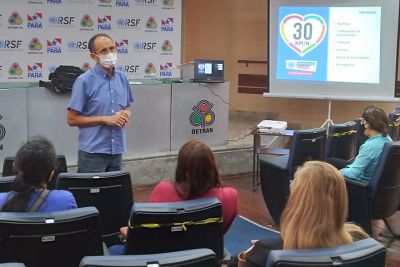 notícia: Parceria do Detran com a ONU para segurança viária é tema de workshop em Belém