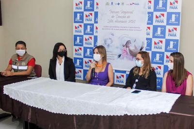 notícia: Fórum de Aleitamento Materno tem a presença da primeira-dama do Estado