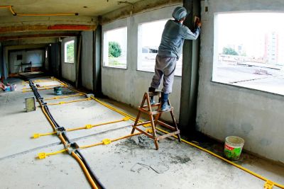 notícia: Obras do Centro Integrado de Comando e Controle (CICC) está com 78% dos serviços concluídas