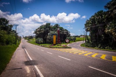 notícia: Governo do estado garante sinalização viária em Salinópolis