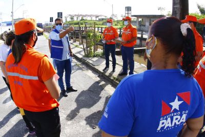 notícia: Seac e Defesa Civil do Estado vistoriam residências em volta da UsiPaz do Jurunas 