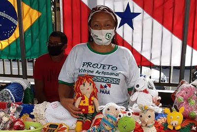 notícia: Produtores da Vitrine Artesanal atendidos pela Emater expõem em Marituba e Belém