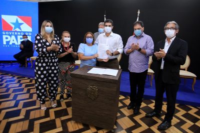 notícia: Estado assina convênios com municípios de Nova Timboteua e Goianésia