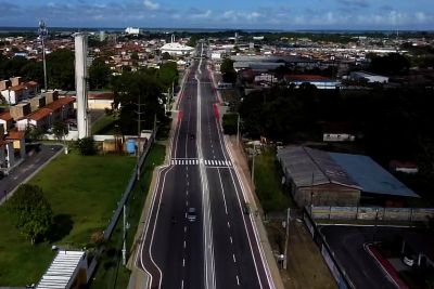 notícia: Setran está com cerca de 60 obras de manutenção, em 19 rodovias paraenses.