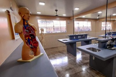 notícia: Obras de reconstrução e ampliação de escolas no Pará beneficiam mais de 53 mil alunos