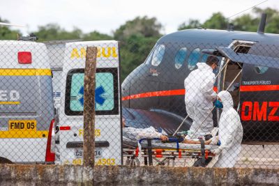 notícia: Governo já realizou 519 transferências de pacientes com Covid-19 na região oeste do Pará