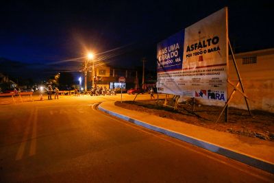 notícia: Estado pavimenta 4 km de vias urbanas no entorno da Arena do Oeste do Pará