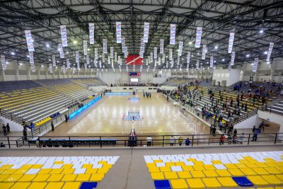 notícia: Arena Estadual do Oeste do Pará sediará jogos da Copa do Brasil de Futsal