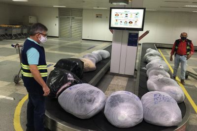 notícia: Apreensões da Sefa no Aeroporto Internacional de Belém geram R$ 75,6 mil em recolhimento
