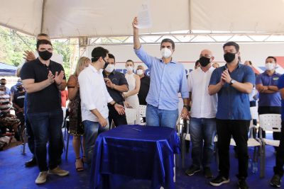 notícia: Convênio garante ampliação do sistema de água em São Miguel do Guamá, no nordeste do Pará