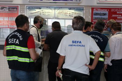notícia: Sefa fiscaliza emissão de bilhetes eletrônicos de passageiros 