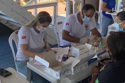 notícia: Estado atua em Salinópolis com força-tarefa contra doenças e criminalidade