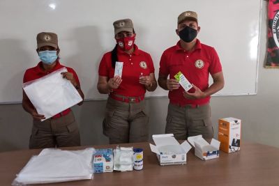 notícia: Equipes de manutenção técnica e saúde do Corpo de Bombeiros atuam em Salinópolis 