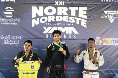 notícia: Atletas do programa Bolsa Talento são campeões no "XXI Norte Nordeste de Jiu-Jitsu"