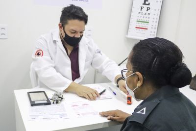 notícia: Policiais militares já têm acesso a consultas com oftalmologista e óculos
