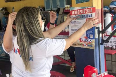 notícia: Sejudh inicia campanha ‘Verão Pai D´Égua - Sem Droga Nenhuma’ em Belém e em Salinópolis
