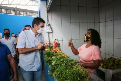 notícia: Nova estrutura da feira municipal de Capitão Poço é entregue à população
