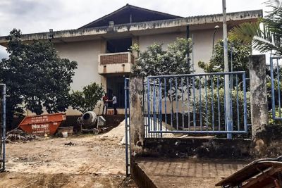 notícia: Reconstrução da Escola Estadual Profª. Ducilla do Nascimento segue em ritmo acelerado, em Altamira