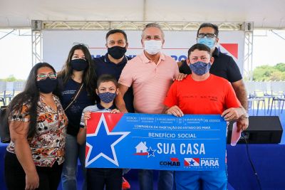notícia: Benefício habitacional do programa 'Sua Casa' chega para 50 famílias carentes de Salinópolis