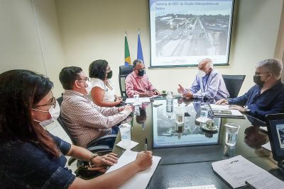 notícia: Governo propõe criação de Convênio de Cooperação Técnica com Belém para tratar da futura integração de transporte