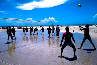 notícia: Seel leva atividades esportivas às praias paraenses nos fins de semana