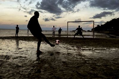 notícia: Programação esportiva anima veranistas em praias de Bragança e Ponta de Pedras