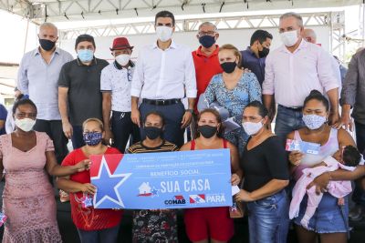 notícia: Mais de 70 famílias de Inhangapi são beneficiadas pelo 'Sua Casa'