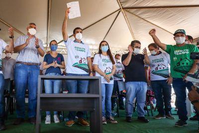notícia: Governo do Estado inicia construção e pavimentação da TransCarajás