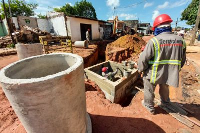 notícia: Obras na avenida Padre Bruno Secchi têm previsão de entrega para este final de ano