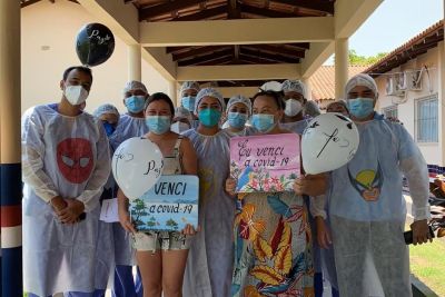 notícia: Hospital de Campanha de Santarém completa seis meses com mais de 600 altas