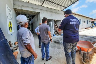 notícia: CPCRC avança em obras da Unidade Regional de Castanhal