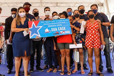 notícia: Em Baião, no Baixo Tocantins, 50 famílias são beneficiadas com o Sua Casa