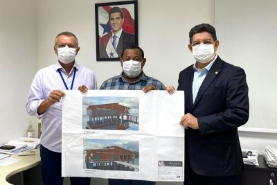 notícia: Termo de cooperação prevê reconstrução do Terminal Hidroviário de Chaves