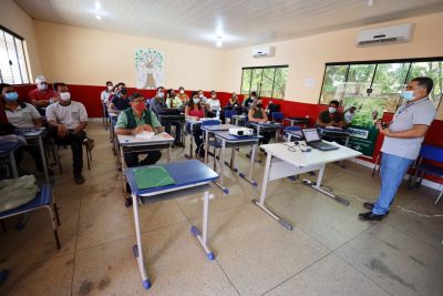 notícia:  Produtores Rurais da PA-279 recebem curso de procedimentos para a queima controlada