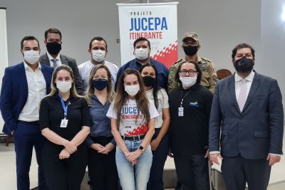 Equipe da Jucepa no seminário em Marabá