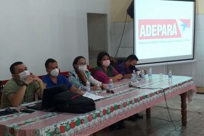 notícia: Adepará e produtores de açaí de Oeiras do Pará discutem adoção da Guia de Trânsito do fruto