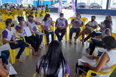 notícia: Sejudh participa do fortalecimento da rede de atendimento às mulheres no interior do Estado