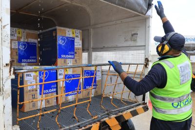 notícia: Pará recebe 190.710 doses de vacina contra a Covid-19 nesta segunda (13)