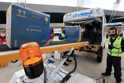 notícia: Pará recebe nesta quinta-feira (16) mais 153.270 doses de vacina contra a Covid-19