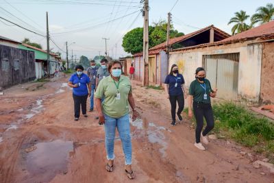 notícia: Cohab e Iterpa avançam a regularização fundiária no bairro Matinha, em Santarém