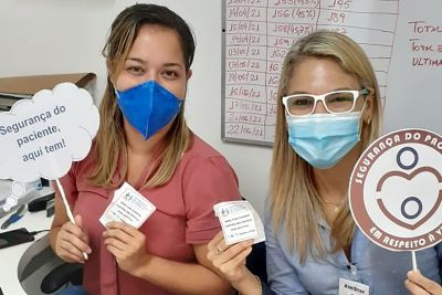 notícia: Hospital Jean Bitar comemora Dia Mundial da Segurança do Paciente