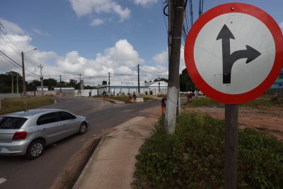 notícia: Governo do Estado assina ordem de serviço e garante sinalização viária em Ananindeua