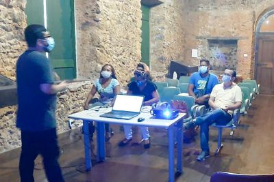 notícia: Secretaria de Estado de Cultura (Secult) avança na qualificação técnica para o Museu do Marajó