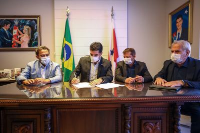 notícia: Governo firma convênio com prefeitura para desenvolver a produção agrícola em Brasil Novo
