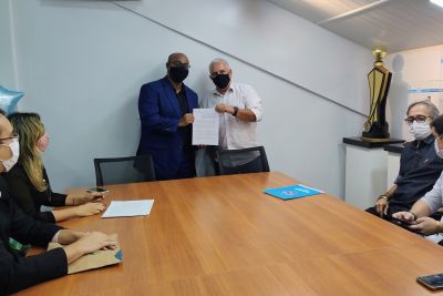 notícia: Fasepa firma parceria com o Paysandu para ressocialização de adolescentes e jovens